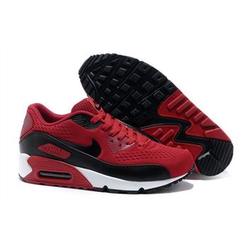 Nike Air Max 90 Premium Em Unisex Red Black Running Shoes Cheap